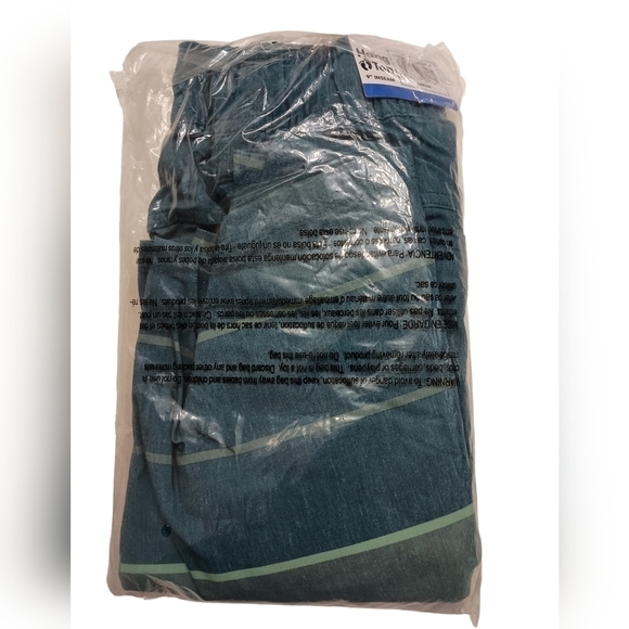 Hang Ten Men's Swim Trunk Shorts Green Striped Quick Dry - Picture 8 of 9